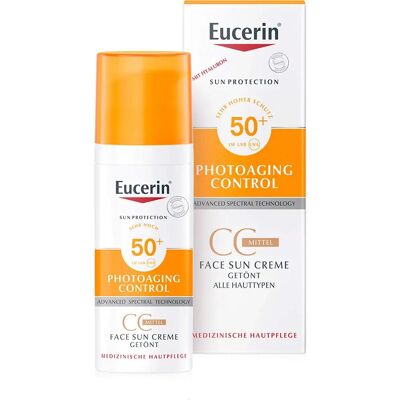 Eucerin Sonnencreme CC Creme getönt SPF 50+ - Sonnenschutz Eucerin Sonnencreme CC Creme getönt SPF 50+ - Sonnenschutz