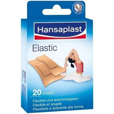 Curativos Elásticos Hansaplast - Bandagens Adesivas Curativos Elásticos Hansaplast - Bandagens Adesivas