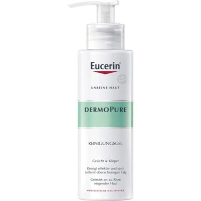 Eucerin DermoPure Nettoyant Visage - Peau à Tendance Acnéique - Publicité Eucerin DermoPure Nettoyant Visage - Peau à Tendance Acnéique - Publicité