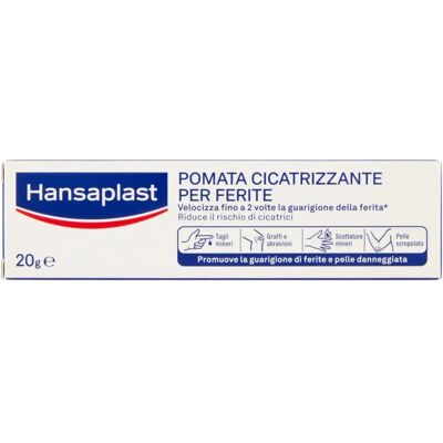 Hansaplast 20 g Pomata Cicatrizzante - Guarigione Ferite & Pelle Hansaplast 20 g Pomata Cicatrizzante - Guarigione Ferite & Pelle