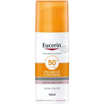 Eucerin Crème Solaire Visage Contrôle Pigmentation SPF 50+ - 50ml - Publicité Eucerin Crème Solaire Visage Contrôle Pigmentation SPF 50+ - 50ml - Publicité