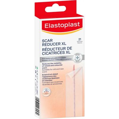 Elastoplast Marque - Pansements Réducteur de Cicatrices XL - Pack de 21 - Publicité Elastoplast Marque - Pansements Réducteur de Cicatrices XL - Pack de 21 - Publicité