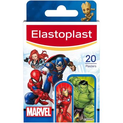 Elastoplast Kids Marvel Pflaster - 20 Stück Elastoplast Kids Marvel Pflaster - 20 Stück