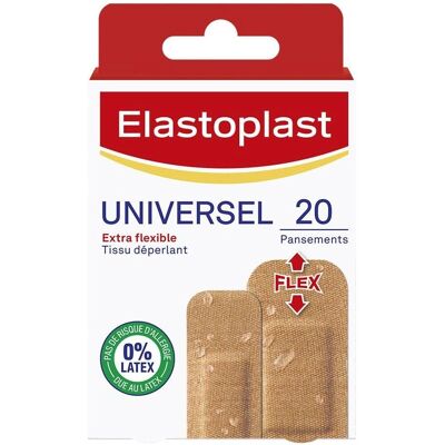 Elastoplast Flexible 20 Pansements - Premiers Soins & Soins des Blessures - Publicité Elastoplast Flexible 20 Pansements - Premiers Soins & Soins des Blessures - Publicité