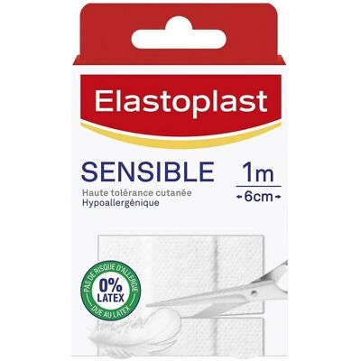 Pansement sensible Elastoplast - 10x6cm - Premiers Soins - Publicité Pansement sensible Elastoplast - 10x6cm - Premiers Soins - Publicité