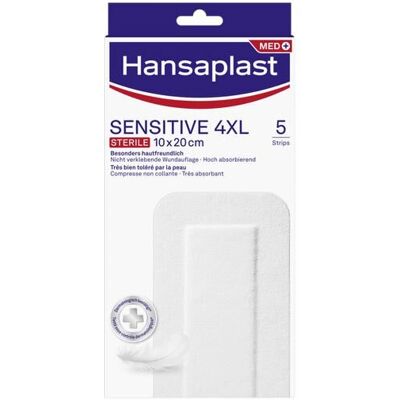 Hansaplast 4XL Sensitive Wondpleister - Middel & Groot Hansaplast 4XL Sensitive Wondpleister - Middel & Groot