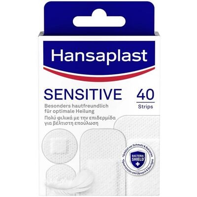 Hansaplast Sensitive hypoallergene Pflaster - 40 Stück Hansaplast Sensitive hypoallergene Pflaster - 40 Stück