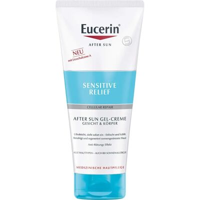 Eucerin Aftersun Sensitive Relief - 200 ml - Publicité Eucerin Aftersun Sensitive Relief - 200 ml - Publicité