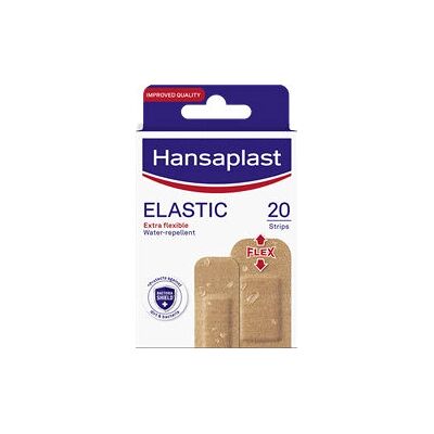 Hansaplast Elastic 20 Stk - Verband für Hautflexibilität Hansaplast Elastic 20 Stk - Verband für Hautflexibilität