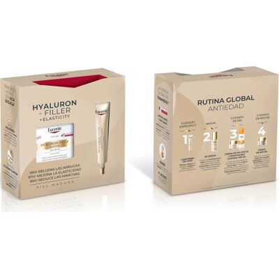 Eucerin Hyaluron Filler + Elasticity Día SPF30 - Pack cuidado facial Eucerin Hyaluron Filler + Elasticity Día SPF30 - Pack cuidado facial