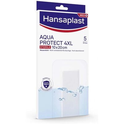 Hansaplast Aqua Protect Wasserdichte Pflaster - Steril, für Wunden, wasserfest Hansaplast Aqua Protect Wasserdichte Pflaster - Steril, für Wunden, wasserfest