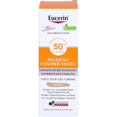 Eucerin Αντιηλιακή Κρέμα Ελέγχου Λιπαρότητας Τόνου SPF50+ (50 ml) - Υγρή Ελέγχου Χρωστικών Τόνος Μεσαίος (50ml) Eucerin Αντιηλιακή Κρέμα Ελέγχου Λιπαρότητας Τόνου SPF50+ (50 ml) - Υγρή Ελέγχου Χρωστικών Τόνος Μεσαίος (50ml)