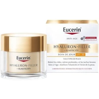 Eucerin Hyaluron-Filler + Elasticity SPF30 Soin Jour - Anti-Âge Eucerin Hyaluron-Filler + Elasticity SPF30 Soin Jour - Anti-Âge