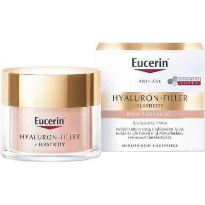 Eucerin Hyaluron-Filler + Elasticity Rosé SPF 30 - Anti-Aging Creme Eucerin Hyaluron-Filler + Elasticity Rosé SPF 30 - Anti-Aging Creme