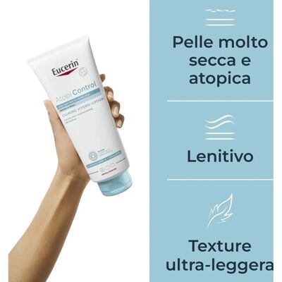 Eucerin AtopiControl Hydro-Lotion - Beruhigend, Duftfrei, 400ml Eucerin AtopiControl Hydro-Lotion - Beruhigend, Duftfrei, 400ml