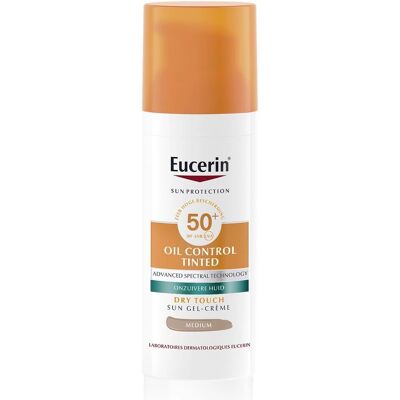 Eucerin Control de Aceite SPF 50+ Gel Crema Tinte - Protección Solar Eucerin Control de Aceite SPF 50+ Gel Crema Tinte - Protección Solar
