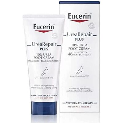 Eucerin Urea Repair Plus Foot Cream - Moisturizes Dry Skin - 100ml Eucerin Urea Repair Plus Foot Cream - Moisturizes Dry Skin - 100ml
