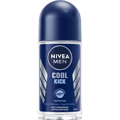 NIVEA MEN Cool Kick Anti-Perspirant Deodorant Pack of 6 - Deodorant NIVEA MEN Cool Kick Anti-Perspirant Deodorant Pack of 6 - Deodorant