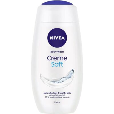 Nivea Rikas kosteuttava mieto suihkugeeli - Manteliöljy, 250ml Nivea Rikas kosteuttava mieto suihkugeeli - Manteliöljy, 250ml
