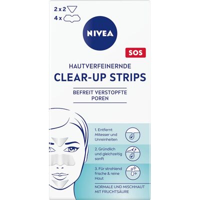 Nivea 86401 Nettoyant visage - Bandes de nettoyage en profondeur - Publicité Nivea 86401 Nettoyant visage - Bandes de nettoyage en profondeur - Publicité