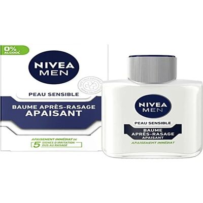 NIVEA MEN Sensitive After Shave Balm - After Shave Balm - Publicité NIVEA MEN Sensitive After Shave Balm - After Shave Balm - Publicité