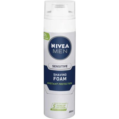 Nivea Men Shaving Foam Sensitive - 200 ml Nivea Men Shaving Foam Sensitive - 200 ml