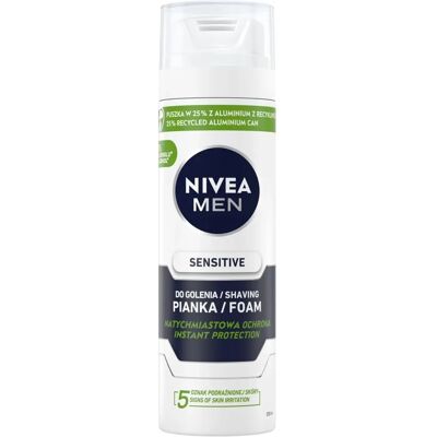 Nivea Men Sensitive Rasierschaum - 200ml Nivea Men Sensitive Rasierschaum - 200ml