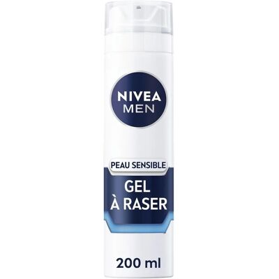 Nivea Men Gel à Raser Sensitive (200 ml) - Publicité Nivea Men Gel à Raser Sensitive (200 ml) - Publicité