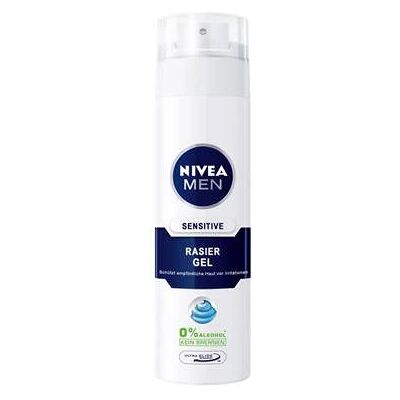 Nivea Men Sensitive Shaving Gel - Shaving Gel for Men Nivea Men Sensitive Shaving Gel - Shaving Gel for Men