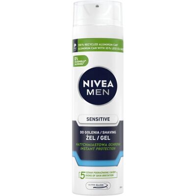 Gel da barba Nivea Men Sensitive - Pelle Sensibile Gel da barba Nivea Men Sensitive - Pelle Sensibile