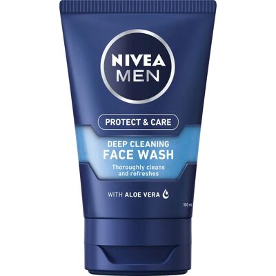 Nivea Men Deep Cleaning Face Wash For Men (100ml) Nivea Men Deep Cleaning Face Wash For Men (100ml)