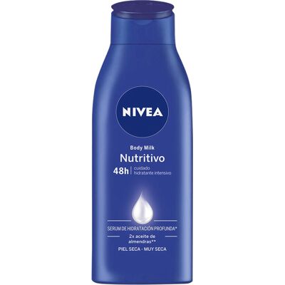 Lait Corporel Nourrissant Nivea - 400ml - Publicité Lait Corporel Nourrissant Nivea - 400ml - Publicité