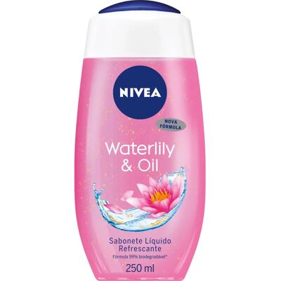NIVEA Lírio-d'água e Óleo 250 ml Gel de Banho - Gel de Banho NIVEA Lírio-d'água e Óleo 250 ml Gel de Banho - Gel de Banho