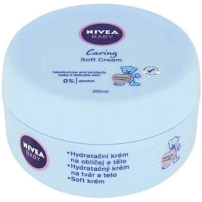 Nivea Bébé Crème Douce Hypoallergénique pour Visage et Corps - Baby Visage et Corps - Publicité Nivea Bébé Crème Douce Hypoallergénique pour Visage et Corps - Baby Visage et Corps - Publicité