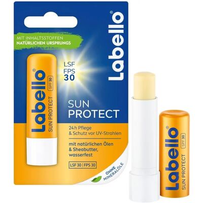 Labello Sun Protect SPF 30 Baume à Lèvres - Soins des Lèvres - Publicité Labello Sun Protect SPF 30 Baume à Lèvres - Soins des Lèvres - Publicité