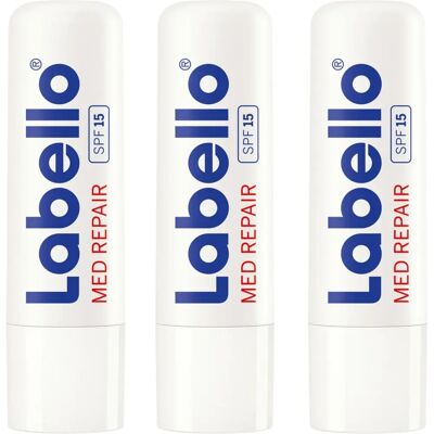 Labello Med Repair Baume à Lèvres SPF 15 - Publicité Labello Med Repair Baume à Lèvres SPF 15 - Publicité