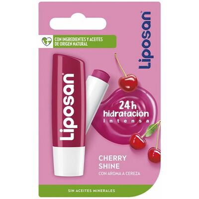 Liposan Baume Cerise - Hydrate & Éclat - Publicité Liposan Baume Cerise - Hydrate & Éclat - Publicité