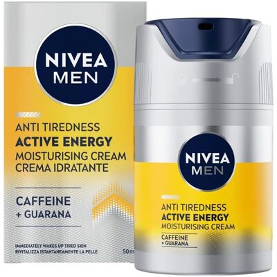 Nivea Men Skin Energy Nawilżający Krem - 50 Ml Nivea Men Skin Energy Nawilżający Krem - 50 Ml