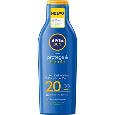 NIVEA Zonnescherm SPF 20 - Zonnebrandlotion NIVEA Zonnescherm SPF 20 - Zonnebrandlotion