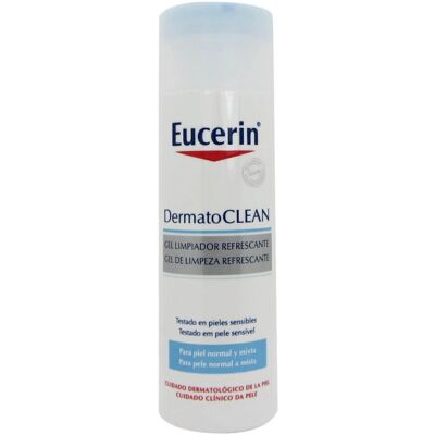 Eucerin Gel Limpiador Refrescante 200 ml - Gel Limpiador Facial Eucerin Gel Limpiador Refrescante 200 ml - Gel Limpiador Facial