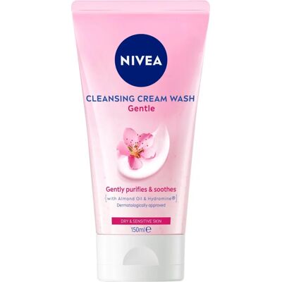 NIVEA Crème Nettoyante Visage - Douce - Peau sensible - 150ml NIVEA Crème Nettoyante Visage - Douce - Peau sensible - 150ml