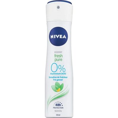 Nivea Fresh Pure Deodorant Spray W 150 ml Nivea Fresh Pure Deodorant Spray W 150 ml