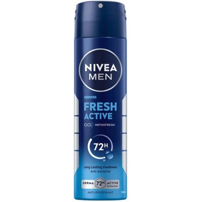 Nivea Men Frisch Aktive Antitranspirant Spray - Aerosol Nivea Men Frisch Aktive Antitranspirant Spray - Aerosol