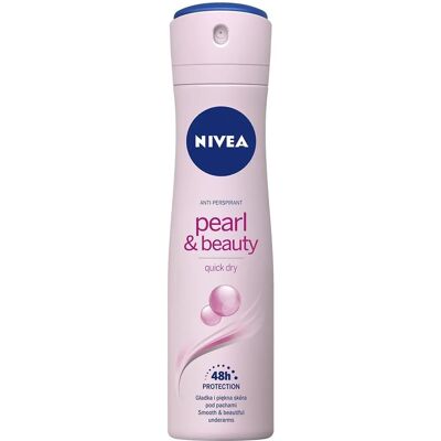 Nivea Pearl & Beauty Antiperspirant Spray - Långvarig Fräschhet Nivea Pearl & Beauty Antiperspirant Spray - Långvarig Fräschhet