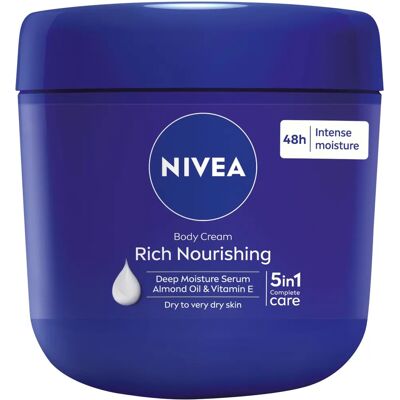 Nivea Rige Nærende Kropscreme - Mandelolie - 400 ml - Kropscreme Nivea Rige Nærende Kropscreme - Mandelolie - 400 ml - Kropscreme