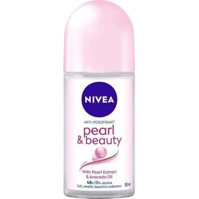 Nivea Pearl & Beauty Antiperspirant - Women - 48h Protection - 50ml Nivea Pearl & Beauty Antiperspirant - Women - 48h Protection - 50ml