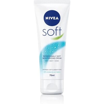 Nivea Soft Crème Hydratante Intensive - 75ml - Publicité Nivea Soft Crème Hydratante Intensive - 75ml - Publicité