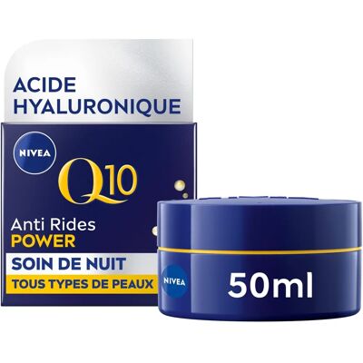 Nivea Q10 Crema de Noche Antiarrugas - Todo tipo de piel Nivea Q10 Crema de Noche Antiarrugas - Todo tipo de piel