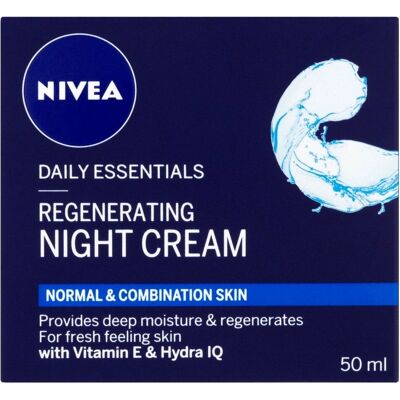 Nivea Daily Essentials Reichhaltige Gesichtsregenerierende Nachtcreme (50ml) Nivea Daily Essentials Reichhaltige Gesichtsregenerierende Nachtcreme (50ml)