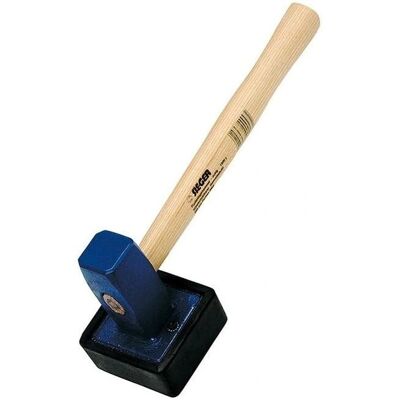 Ideal Pflasterhammer - Eckiger Kopf, 15 kg, Eschenstiel Ideal Pflasterhammer - Eckiger Kopf, 15 kg, Eschenstiel